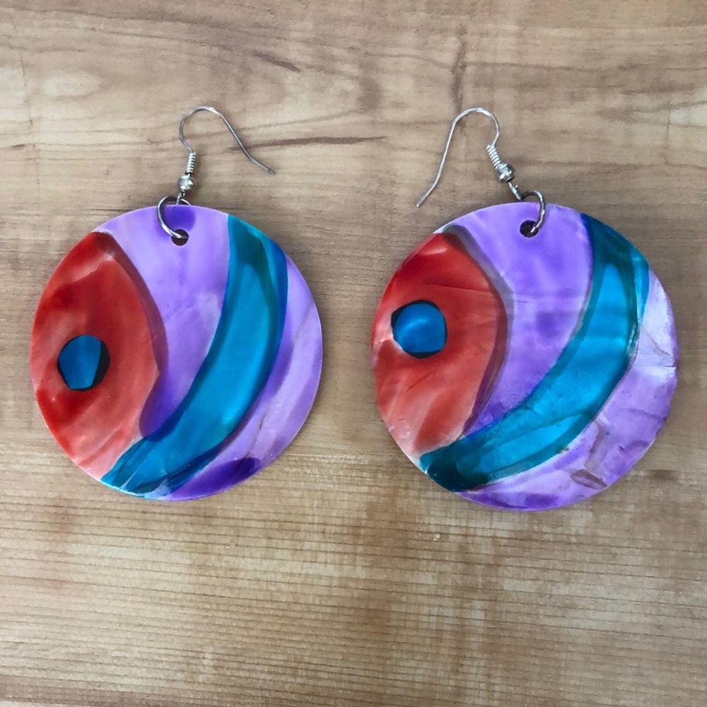 Seashell Earrings - Never Worn